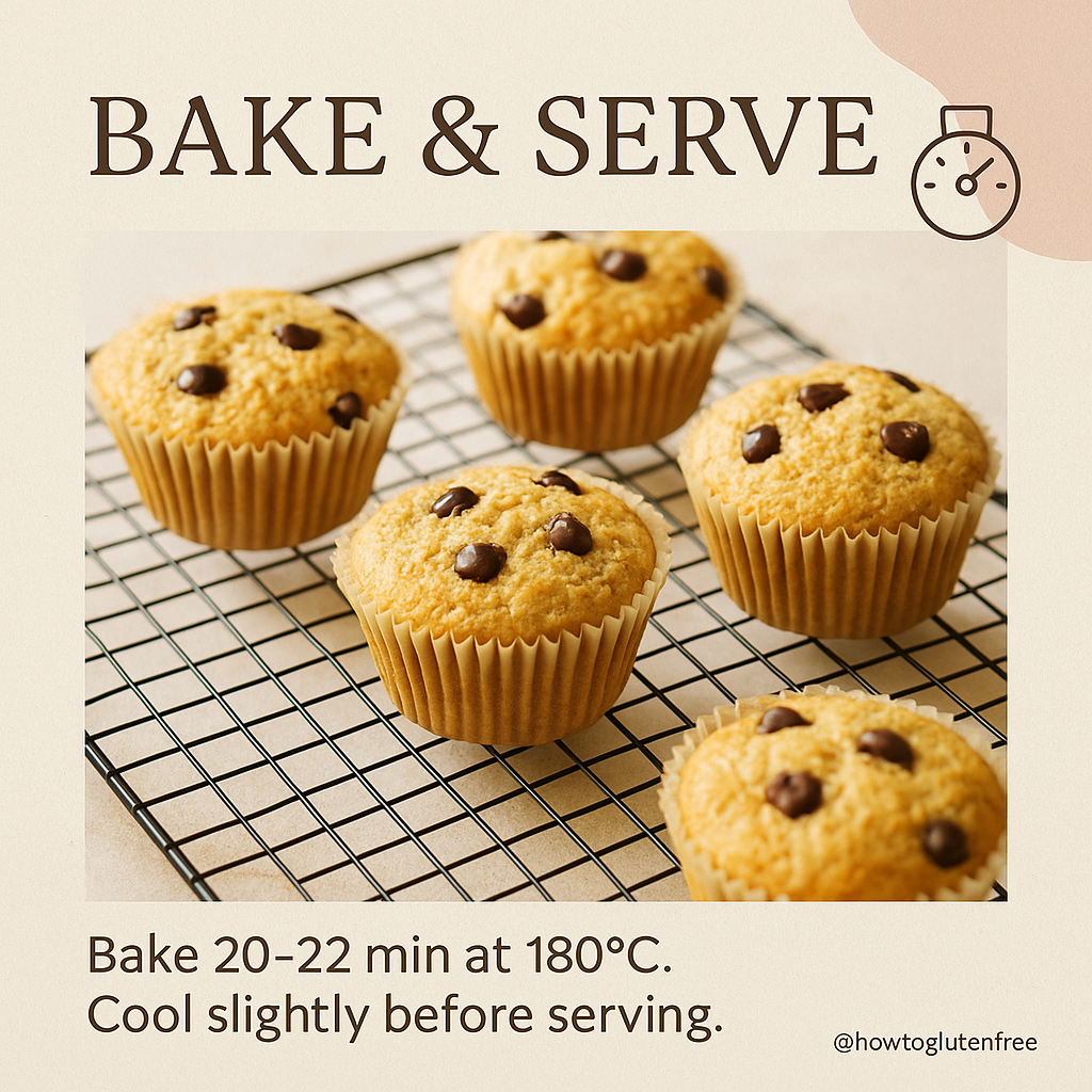Gluten-free Gluten-Free Almond Flour Chocolate Chip Muffins