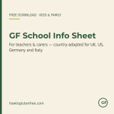 GF School Info Sheet for Teachers & Carers (UK · US · DE · IT)