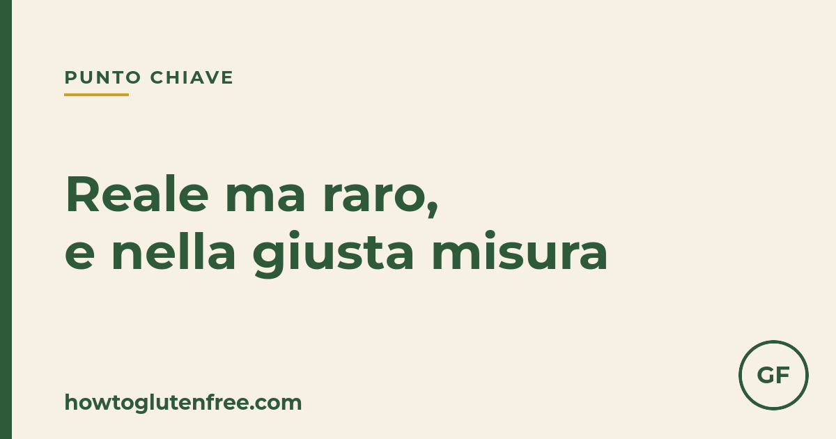 Un promemoria del fatto che il legame tra celiachia e nefropatia da IgA è reale ma poco comune, e va mantenuto nella giusta misura