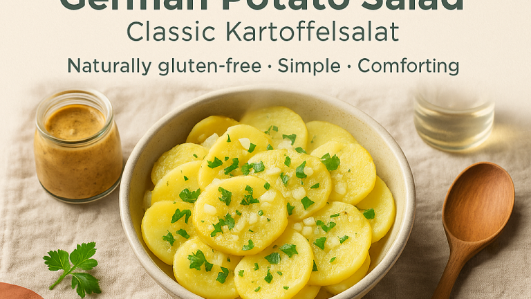 Gluten-Free Kartoffelsalat (German Potato Salad, Swabian-Style)