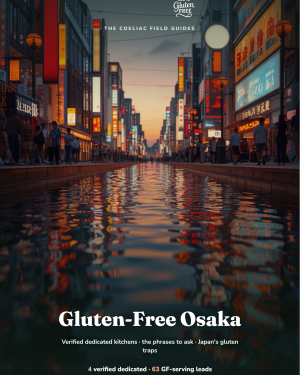 Gluten-Free Osaka — The Coeliac Field Guide (20-page booklet)