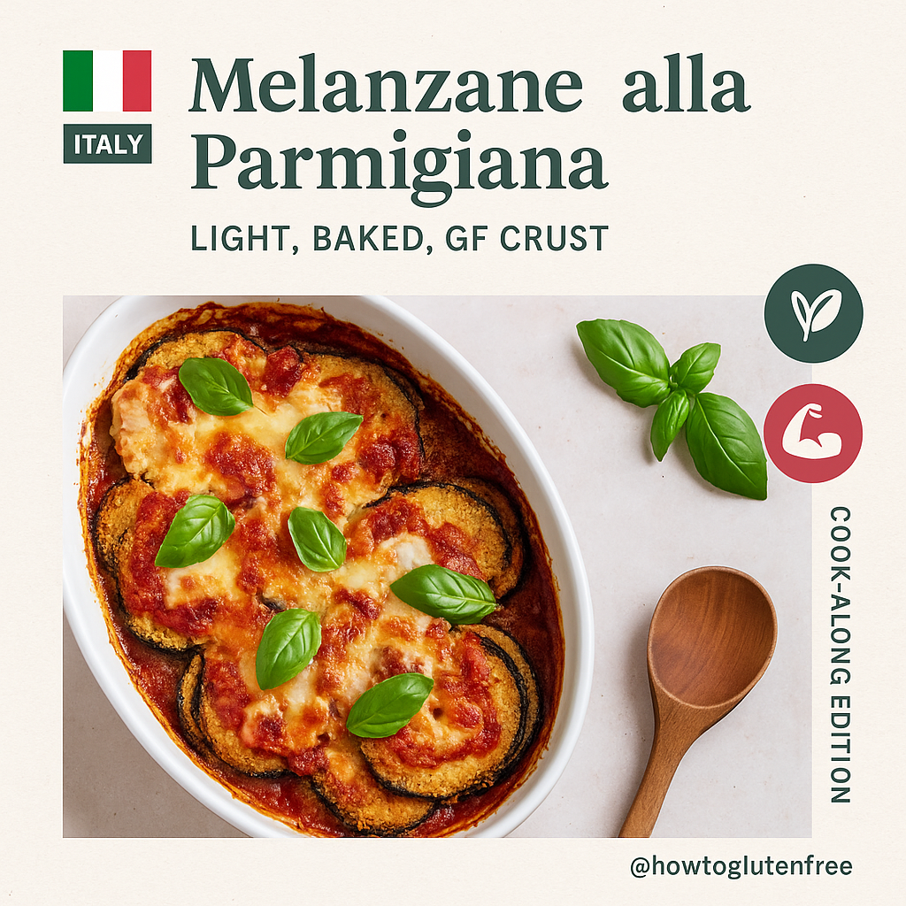 Gluten-free Gluten-Free Melanzane alla Parmigiana (Baked Aubergine Parmesan)