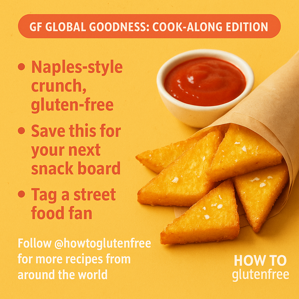 Gluten-free Scagliozzi Neapolitan fried polenta