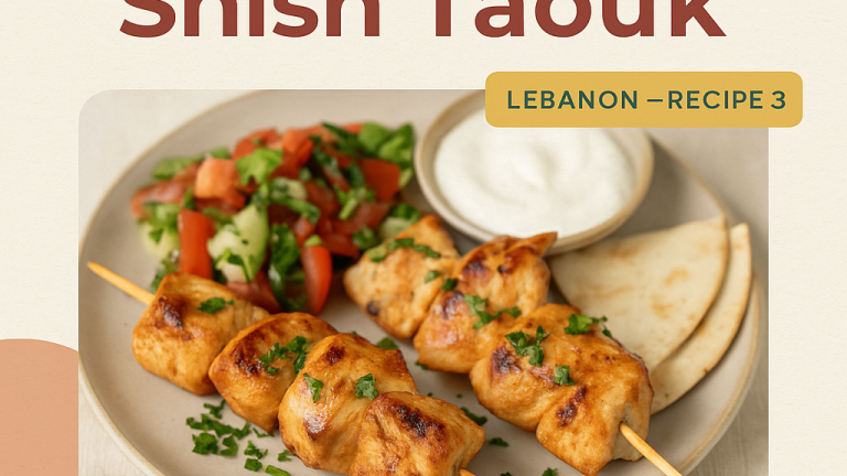 Gluten-Free Shish Taouk (Lebanese Chicken Skewers)