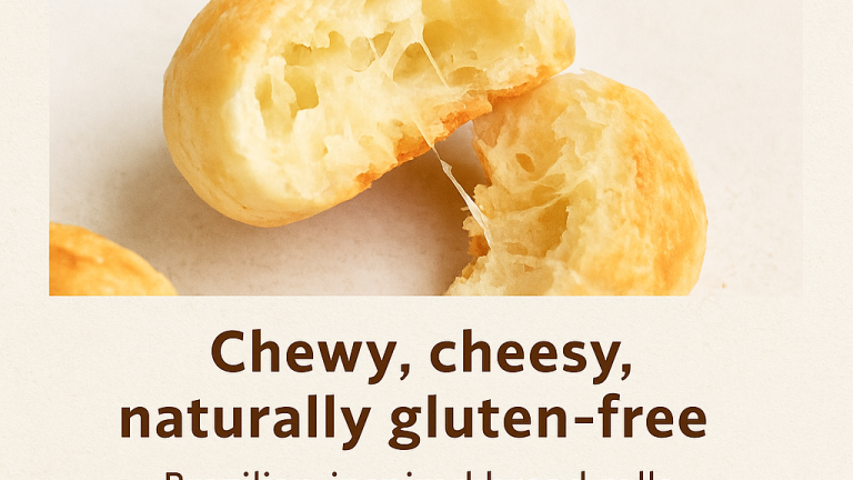 Gluten-Free Tapioca Cheese Bread (Brazilian-Style Pão de Queijo)