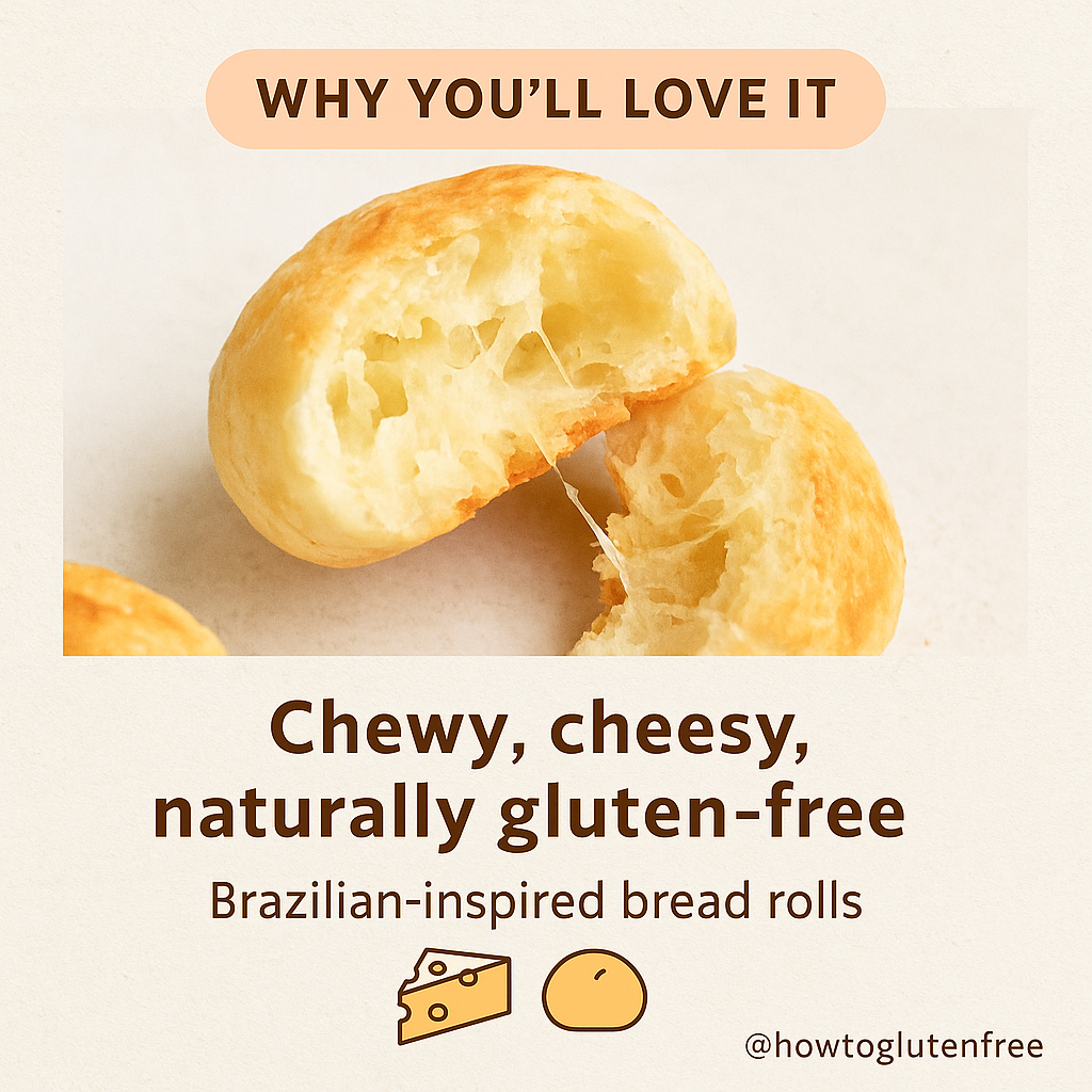 Gluten-free Gluten-Free Tapioca Cheese Bread (Brazilian-Style PΓ£o de Queijo)