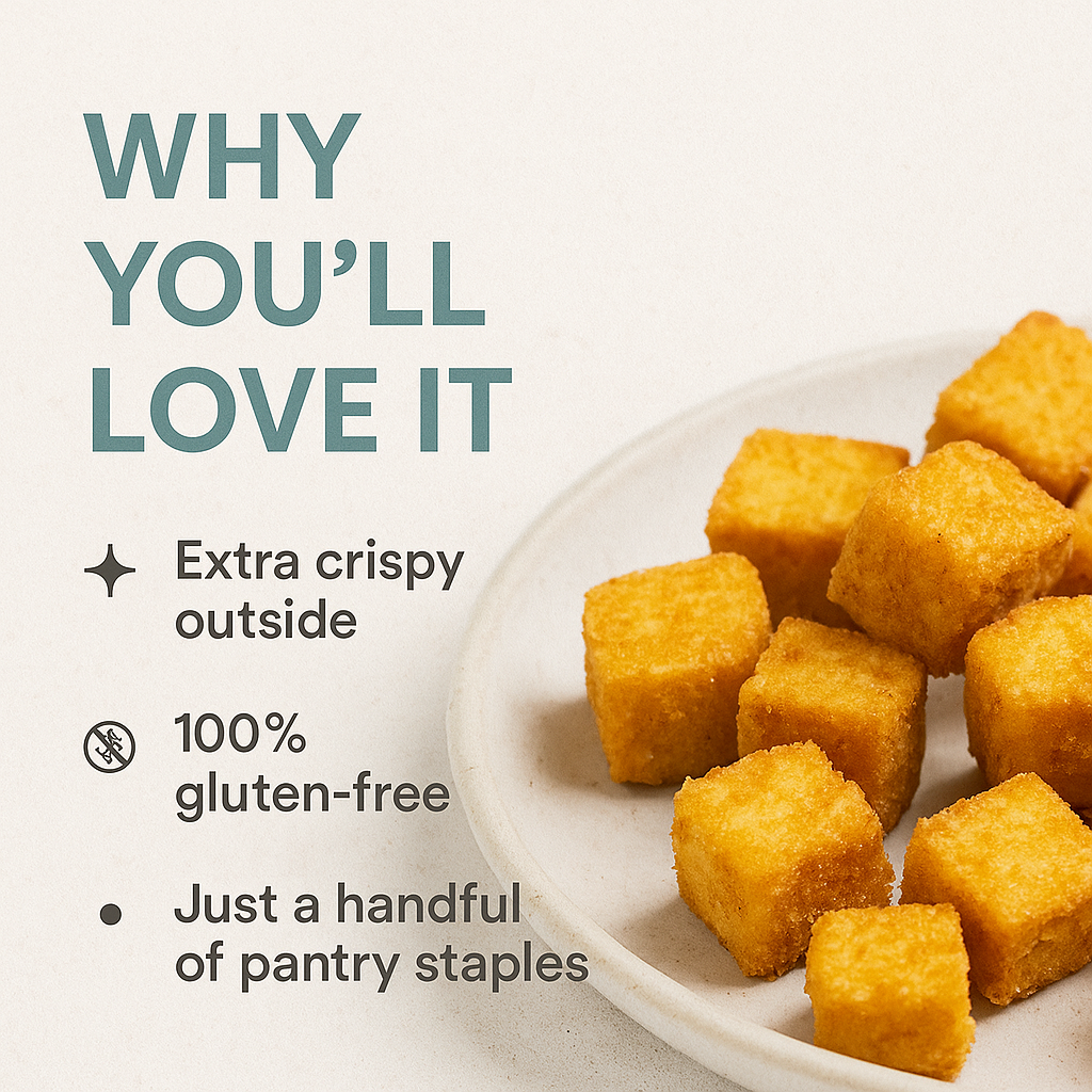 Gluten-free Gluten-Free Crispy Cornstarch Tofu Bites