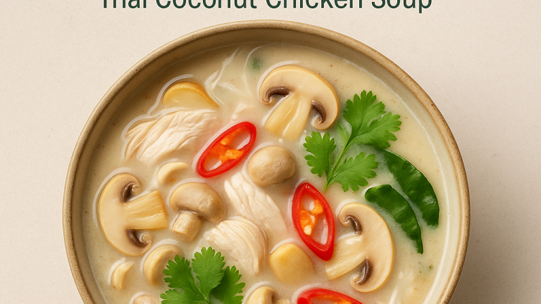 Gluten-Free Tom Kha Gai (Thai Coconut Chicken Soup)
