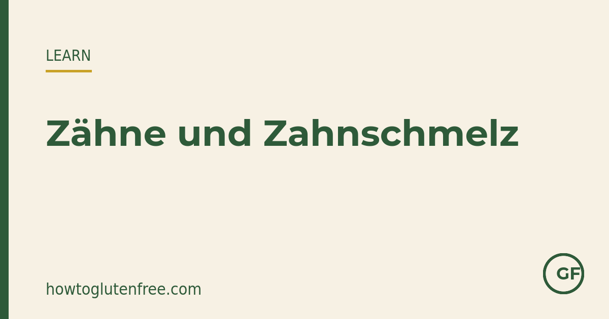 Wiederkehrende Mundgeschwüre bessern sich unter einer glutenfreien Ernährung meist, während in der Kindheit entstandene Zahnschmelzdefekte bleibend sind