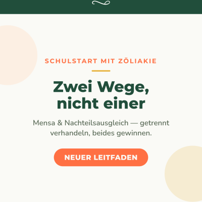 Zöliakie Schulstart — Cover
