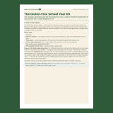 The Gluten-Free School Year Kit — Letters, Calendar & Checklists (EN · DE · IT)