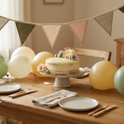 Birthday party: photo for a How to Gluten Free article